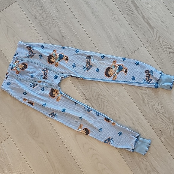Y2K 2007 Go Diego Go Matching Thermal Pajama Set, size 6 - Picture 9 of 14